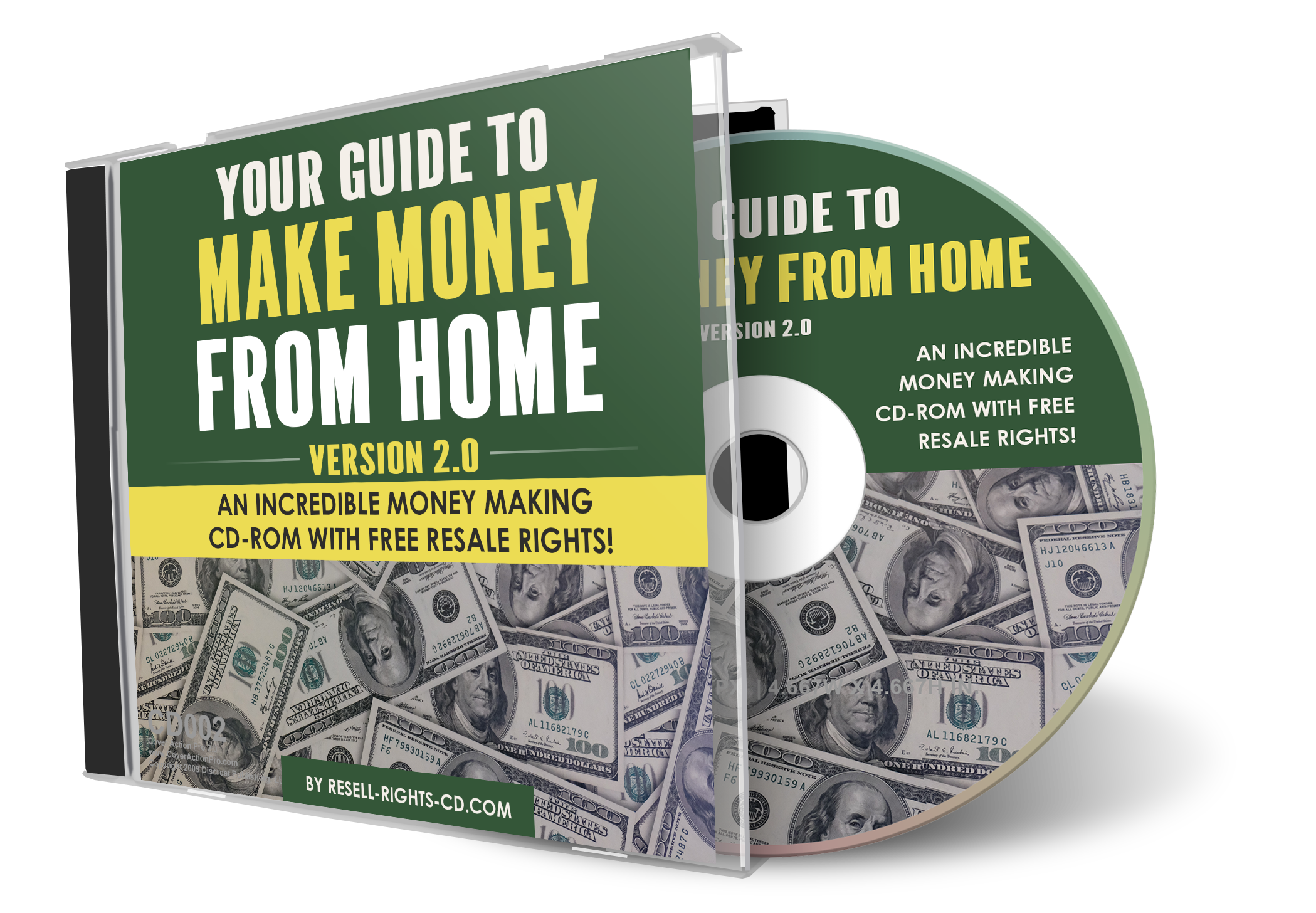 make money from home cd-rom cover